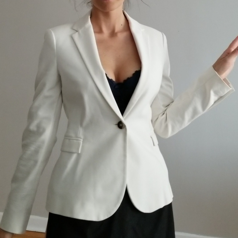 Elegant blazer ZARA Woman XS ecru
